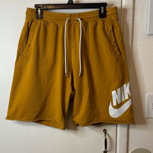 Nike Men's Mustard Shorts